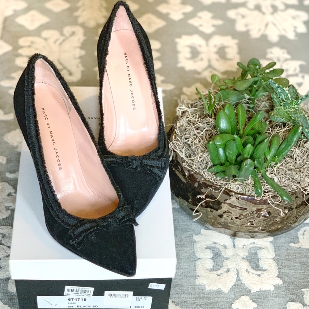 Marc by Marc Jacobs Suede Pumps 38.5 w/ Box